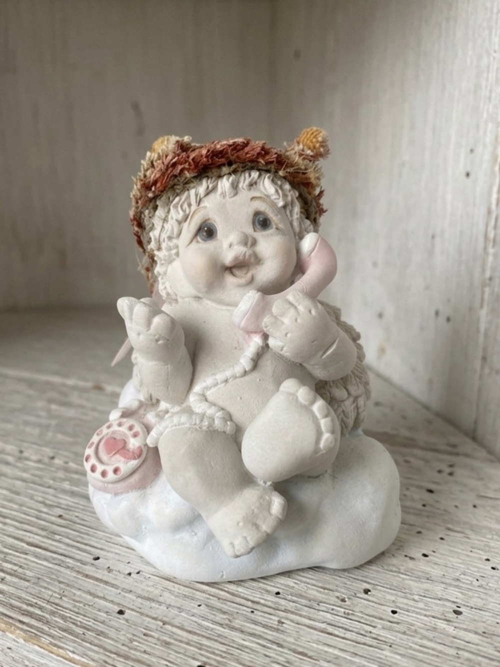 Vintage Dreamsicles Cherub "Chatter Box" on the Phone